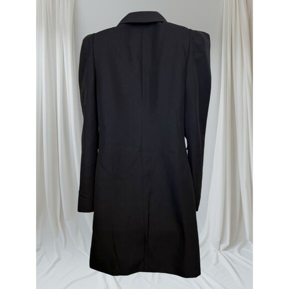 •	NWT Express Black Blazer Dress Double Breasted Size Small - Picture 2 of 10
